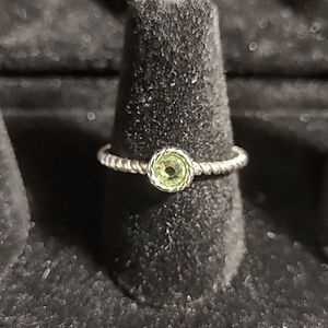 Sterling Silver Peridot Ring, FINAL Markdown! ☆